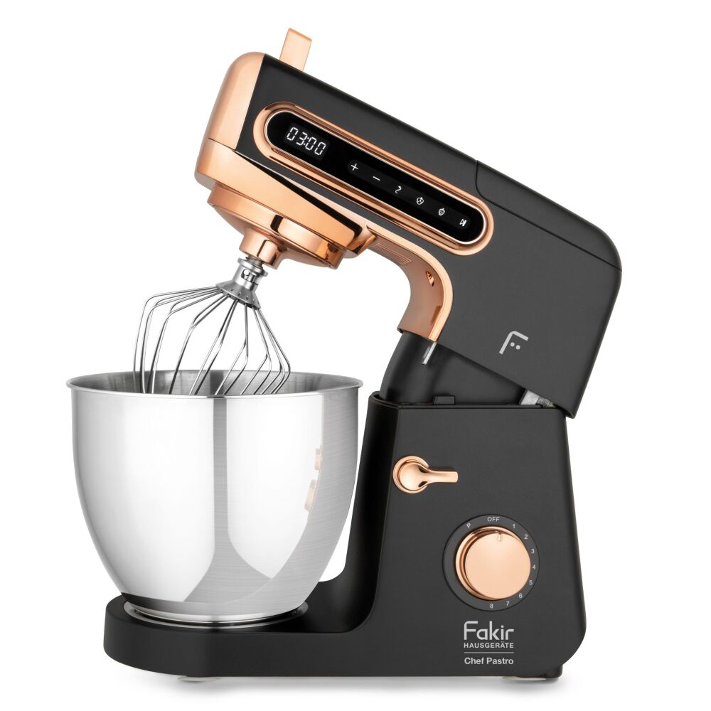 Fakir Chef Pastro Mutfak Şefi & Stand Mikser 3'ü 1 Arada Makarna Aparatı, 1800 W, 6 Litre, Zamanlayıcı Ayarı, Black - 6