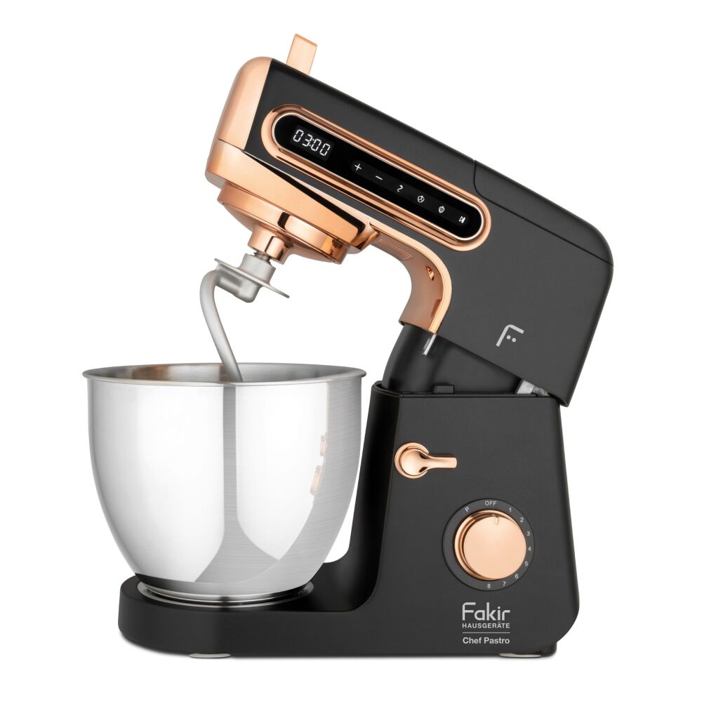 Fakir Chef Pastro Mutfak Şefi & Stand Mikser 3'ü 1 Arada Makarna Aparatı, 1800 W, 6 Litre, Zamanlayıcı Ayarı, Black - 3