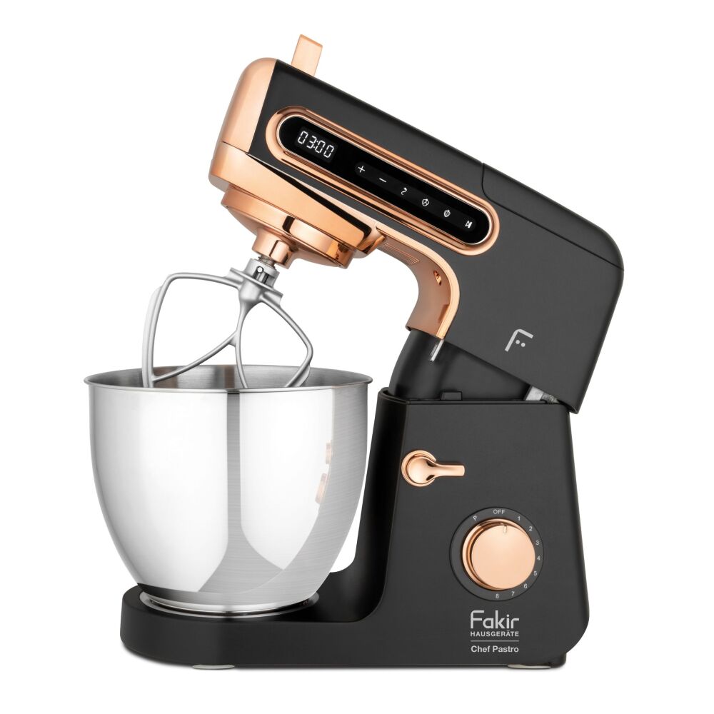 Fakir Chef Pastro Mutfak Şefi & Stand Mikser 3'ü 1 Arada Makarna Aparatı, 1800 W, 6 Litre, Zamanlayıcı Ayarı, Black - 2