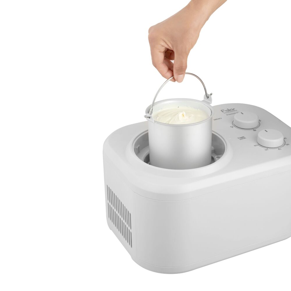 Fakir Premium Icy Dondurma Yapma Makinesi- Beyaz - 5