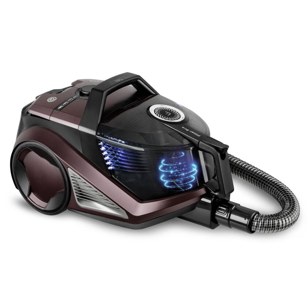 Fakir Filter Pro Toz Torbasız Elektrikli Süpürge Led Aydınlatmalı 4.5 L Bordeaux - 1