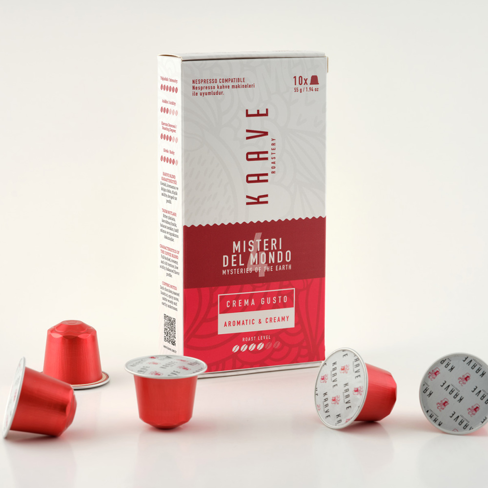 Kaave Crema Gusto Kapsül Kahve 5,5g x 10 - 2