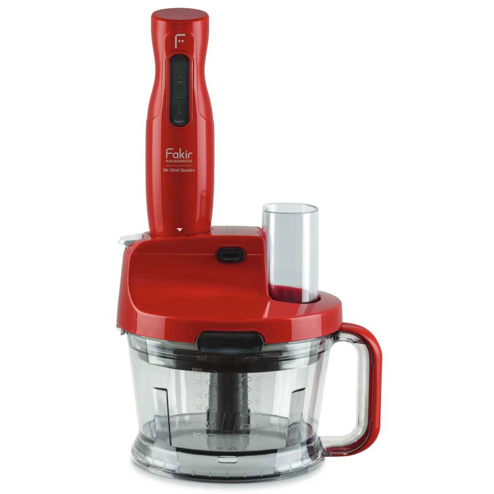Fakir Mr Chef Quadro Blender Set Kırmızı - 4