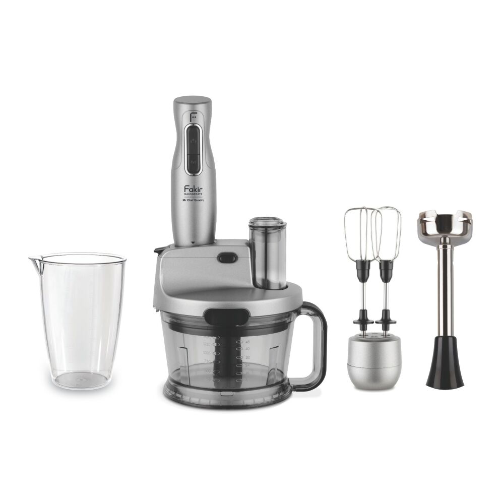 Fakir Mr Chef Quadro Blender Set- Silver Stone - 1
