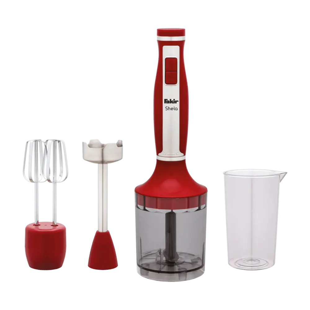 Shela Blender Set Kırmızı - 1