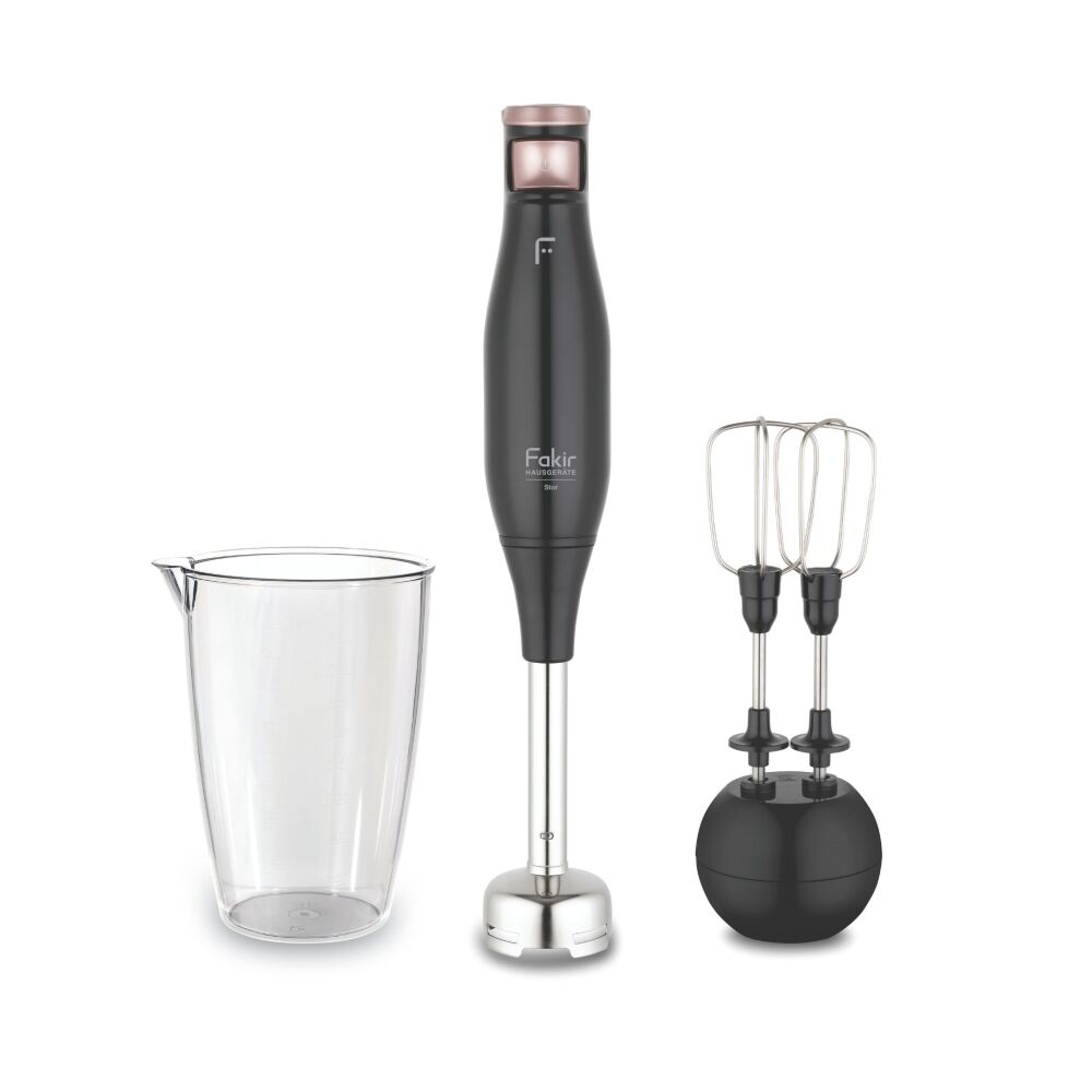 Fakir Stor Blender Set 1000W Tek Hız Ayarlı, Black & Rosie - 1