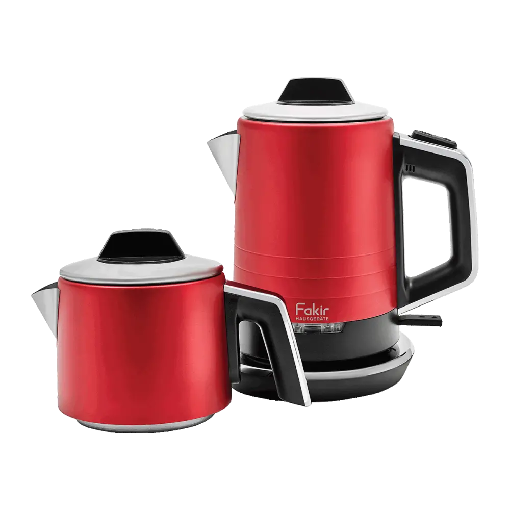 Fakir Temper Çay Makinesi & Kettle , Paslanmaz Çelik, 1800W 1.7 Litre Rouge - 6